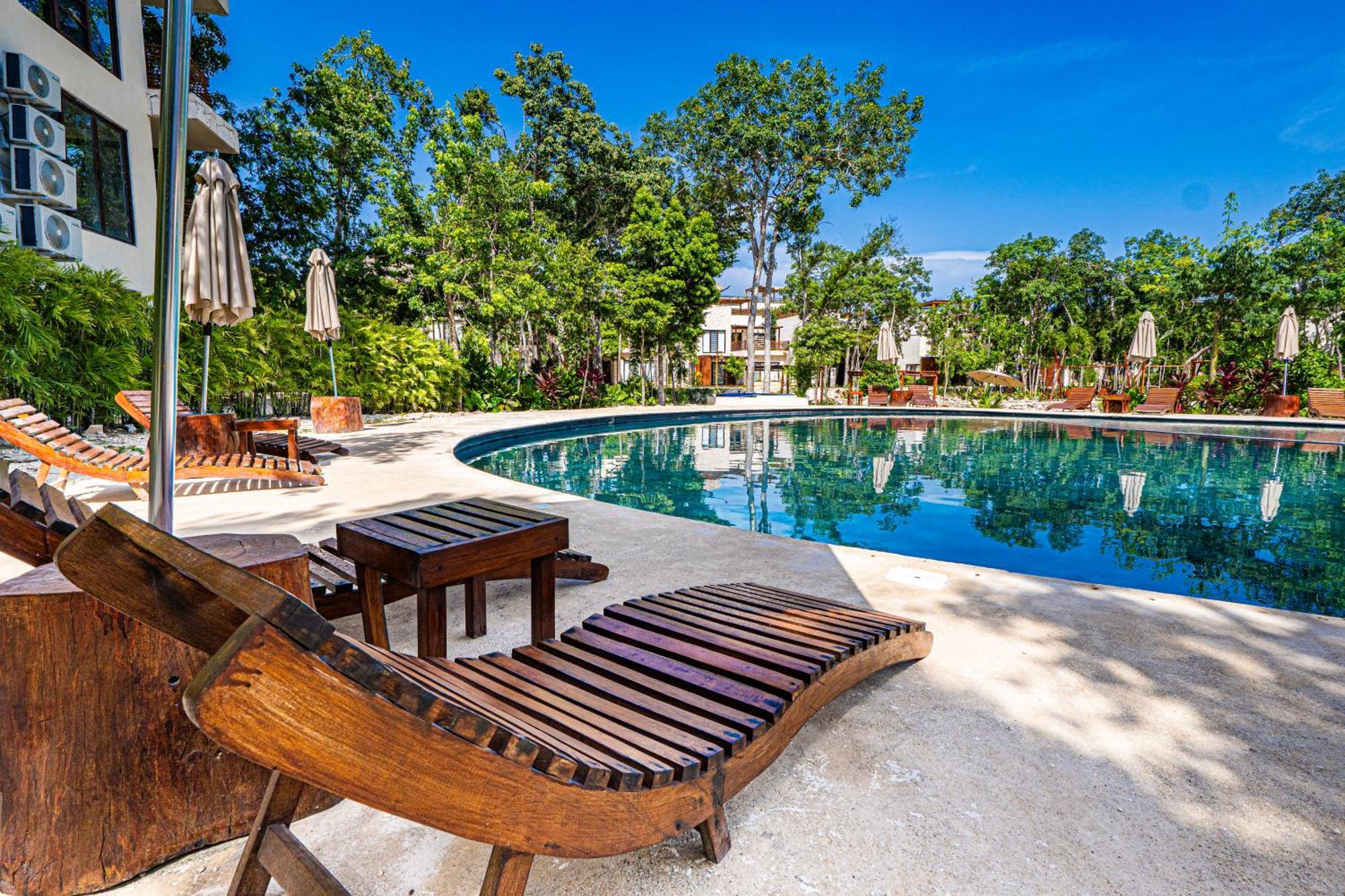 Tulum Jungle Villas - Chakra Artbat Экстерьер фото