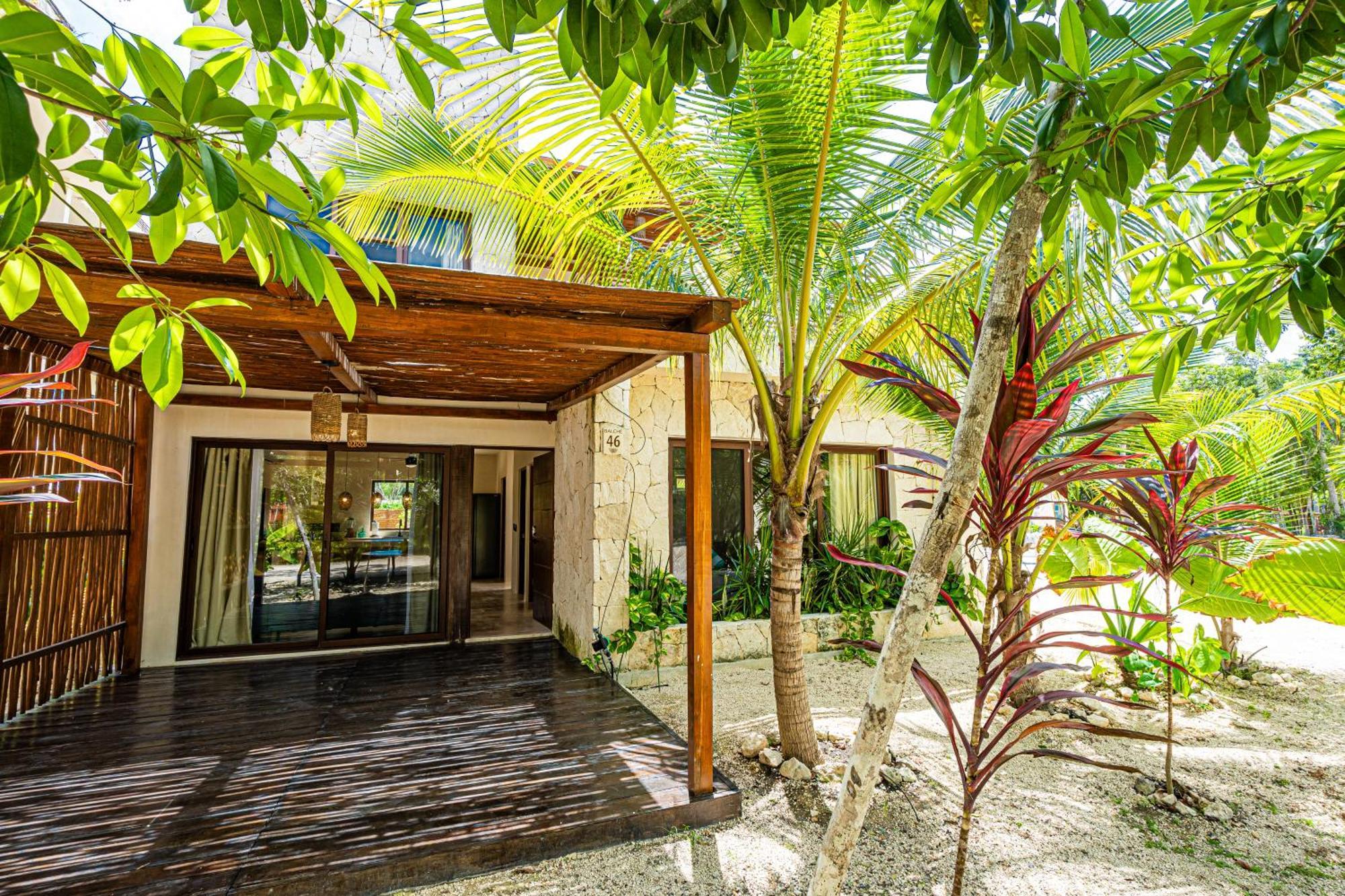 Tulum Jungle Villas - Chakra Artbat Экстерьер фото